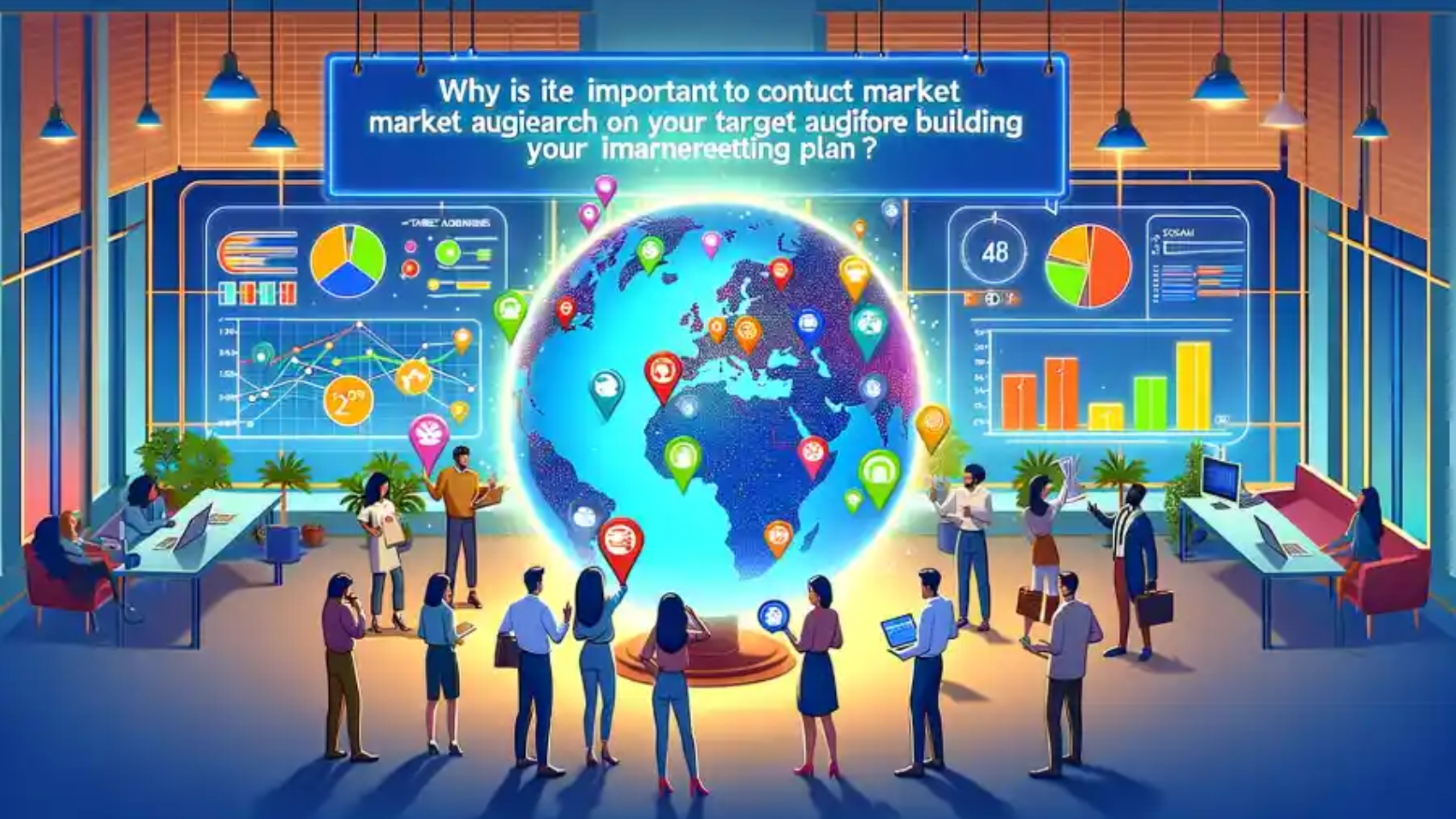 why is it important to conduct market research on your target audience before building your marketing plan?