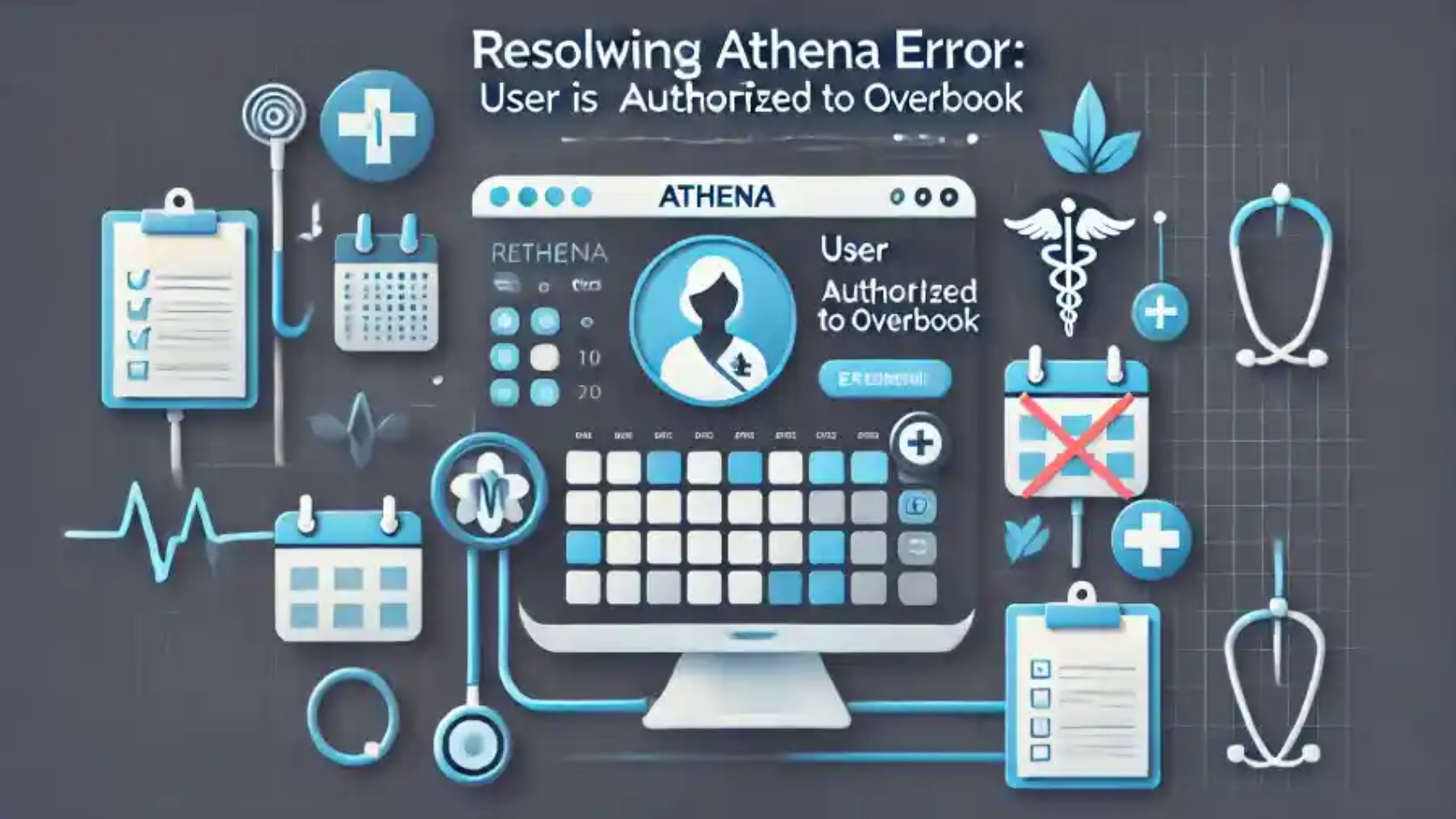 athena error user is not authorized to overbook