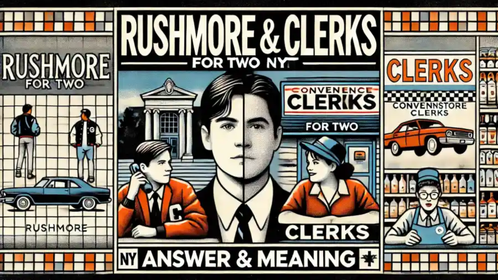 rushmore and clerks for two nyt