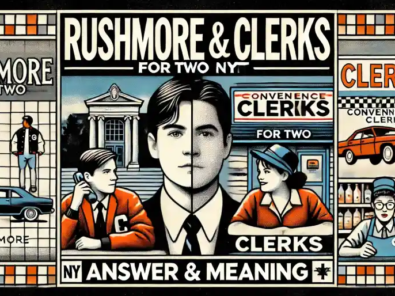 rushmore and clerks for two nyt