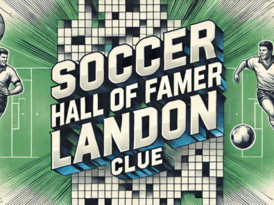 soccer hall of famer landon crossword clue