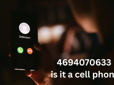 4694070633 is it a cell phone
