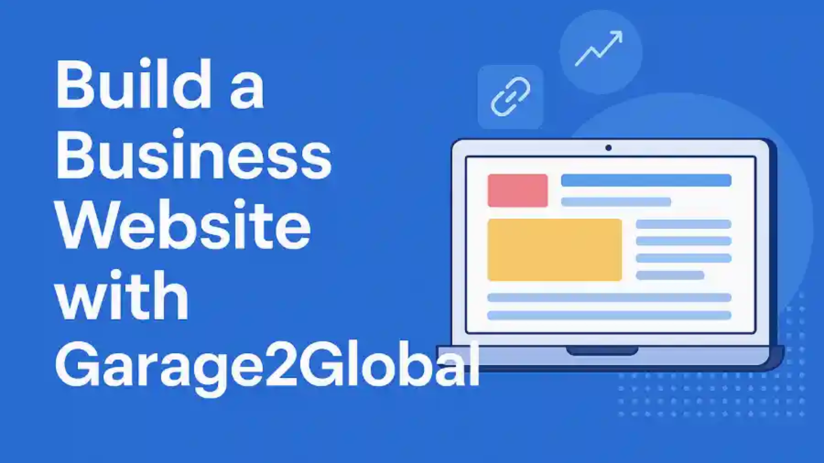 build a business website with garage2global