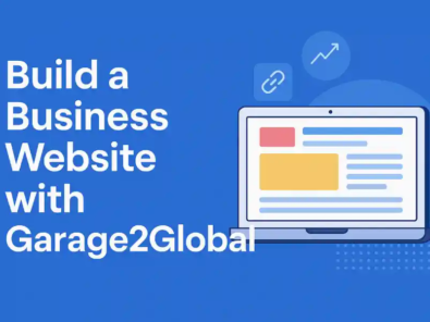 build a business website with garage2global