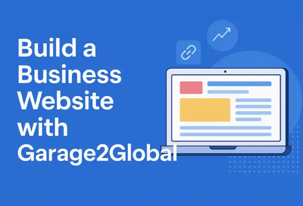 build a business website with garage2global