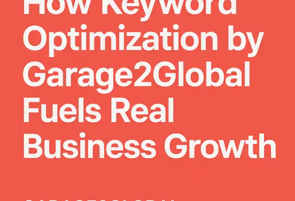 keyword optimization by garage2global
