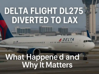 delta flight dl275 diverted lax