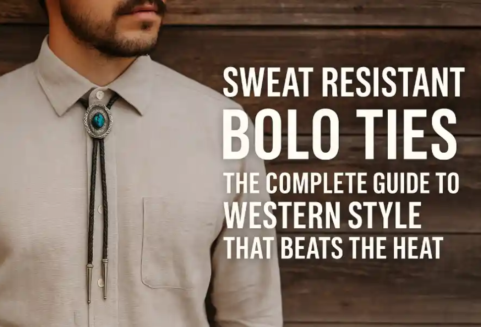 sweat resistant bolo ties