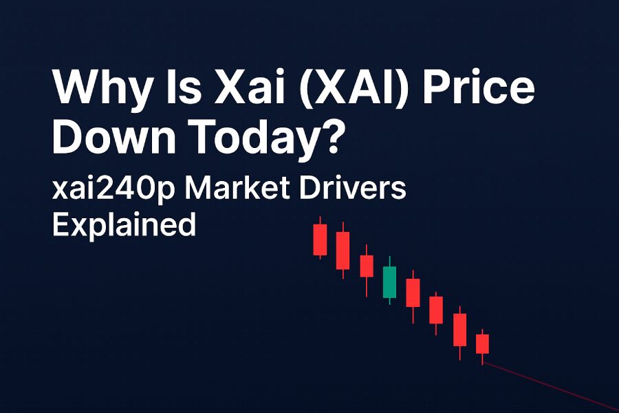 Why Is Xai (XAI) Price Down Today? xai240p Market Drivers Explained