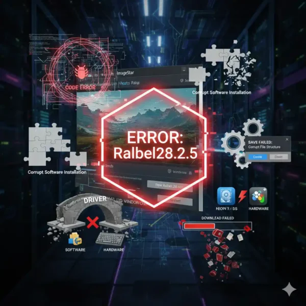 Discover common causes of the Ralbel28.2.5 software error, from code bugs and corrupt installations to outdated drivers and incomplete updates. Visual guide for troubleshooting.