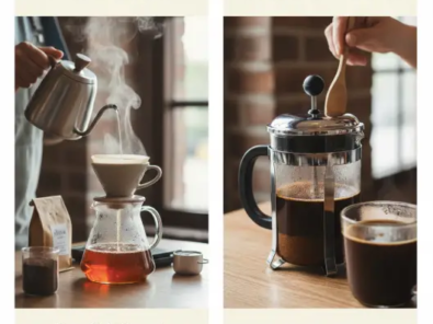 Compare Coffee Brewing Methods Like Pour-Over and French Press: Which One Is Easier to Make