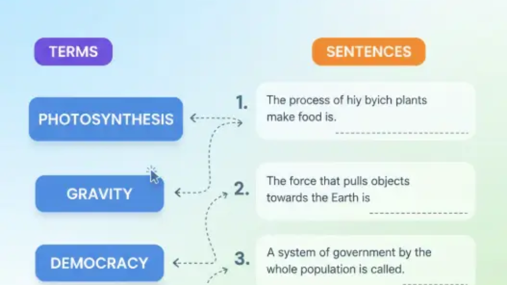 Drag the Terms on the Left to the Appropriate Blanks on the Right to Complete the Sentences: Your Step-by-Step Guide