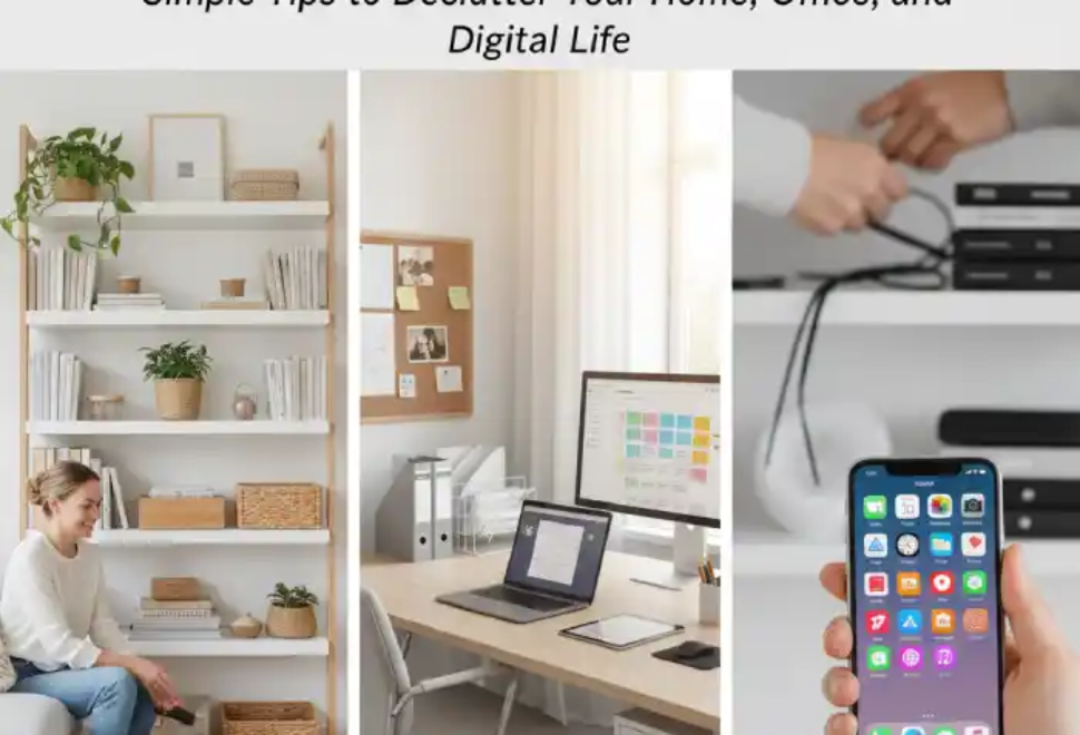 Organization Hacks: Simple Tips to Declutter Your Home, Office, and Digital Life