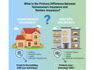 What Is the Primary Difference Between Homeowners Insurance and Renters Insurance?