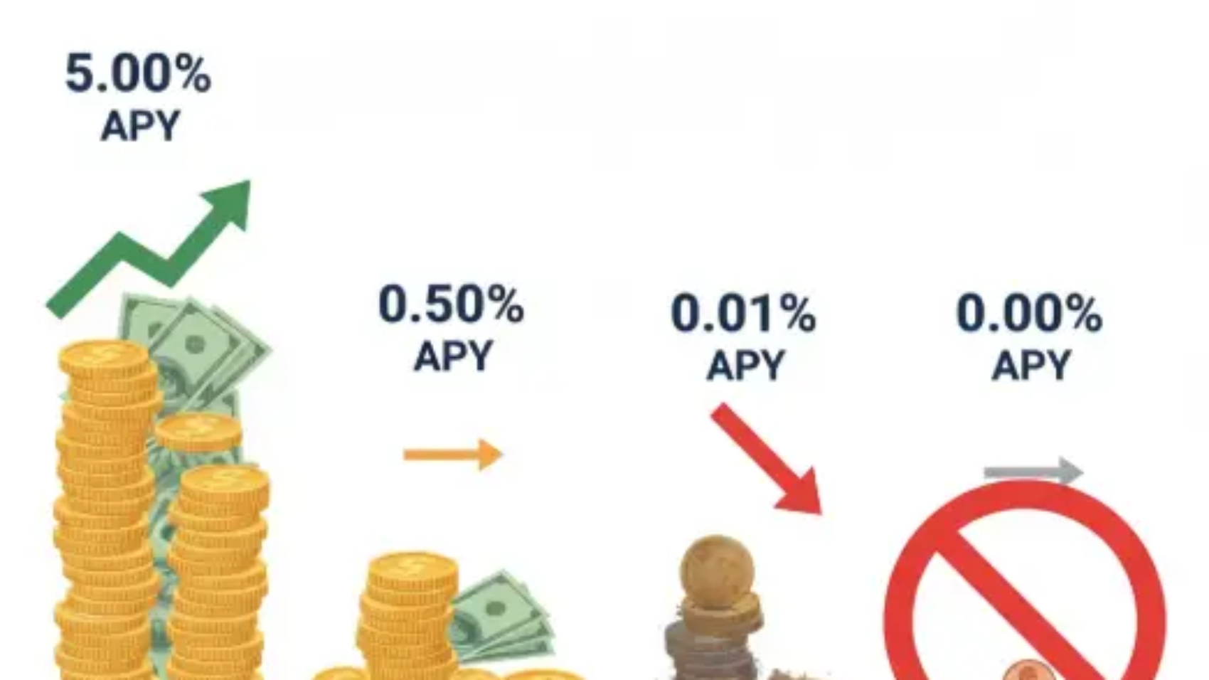 Which Savings Account Makes the Least Money?