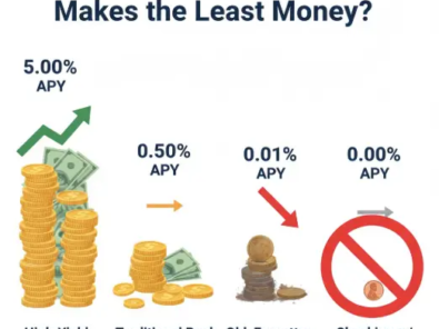 Which Savings Account Makes the Least Money?