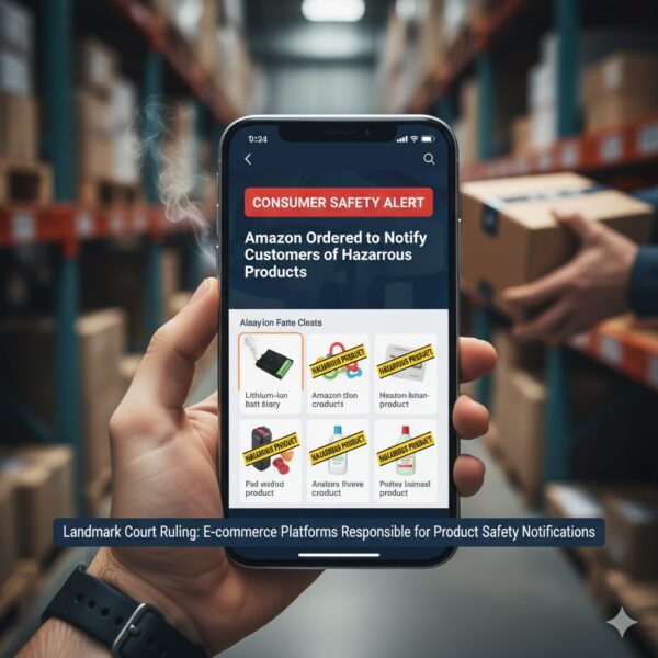 Amazon ordered to notify customers of hazardous products on its platform