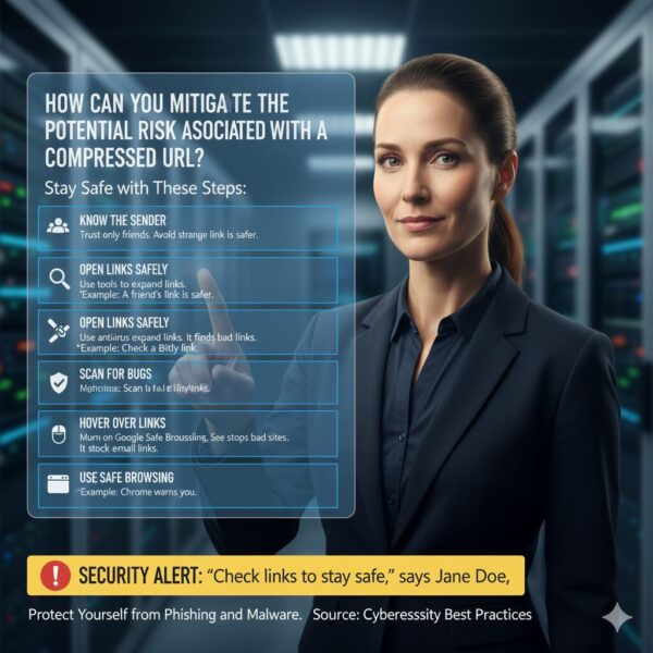 how can you mitigate the potential risk associated with a compressed url