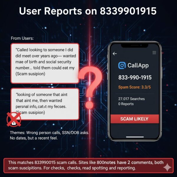 8339901915 - Is This Toll-Free Number a Scam? Simple Guide for Callers