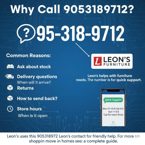 9053189712 - Leon's Furniture Hamilton Contact Guide