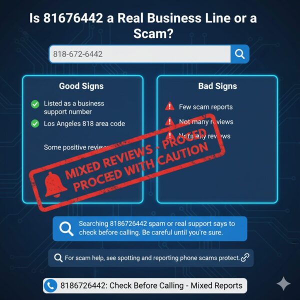 8186726442 - Is This Business Support Number Safe? Easy Tips to Stay Safe
