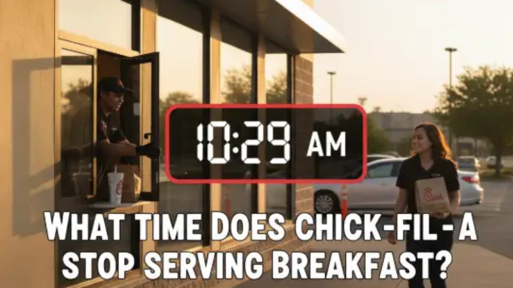 What Time Does Chick-fil-A Stop Serving Breakfast?