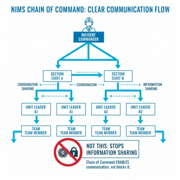 Understand NIMS Chain of Command. Learn how clear communication enables effective incident management, and discover what isn't part of this vital characteristic for ICS 200 exam success.