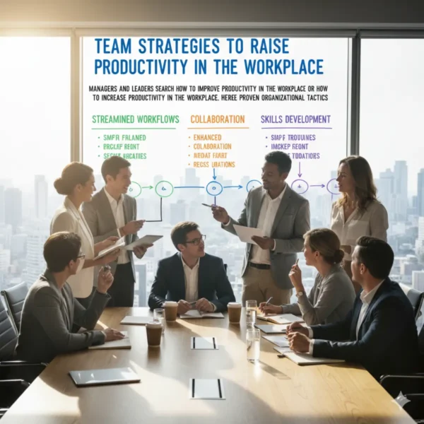 Discover proven team strategies to significantly raise workplace productivity. Learn how to optimize streamlined workflows, boost collaboration, and invest in skills development to help your team achieve more.