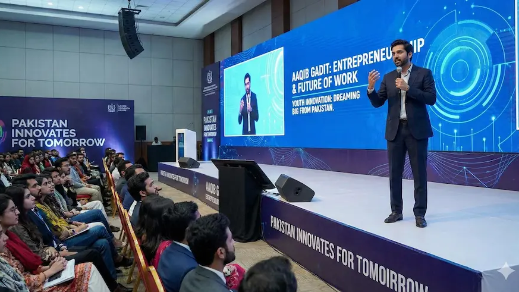 Aaqib Gadit Entrepreneurship Future Of Work Youth Innovation: Dreaming Big from Pakistan