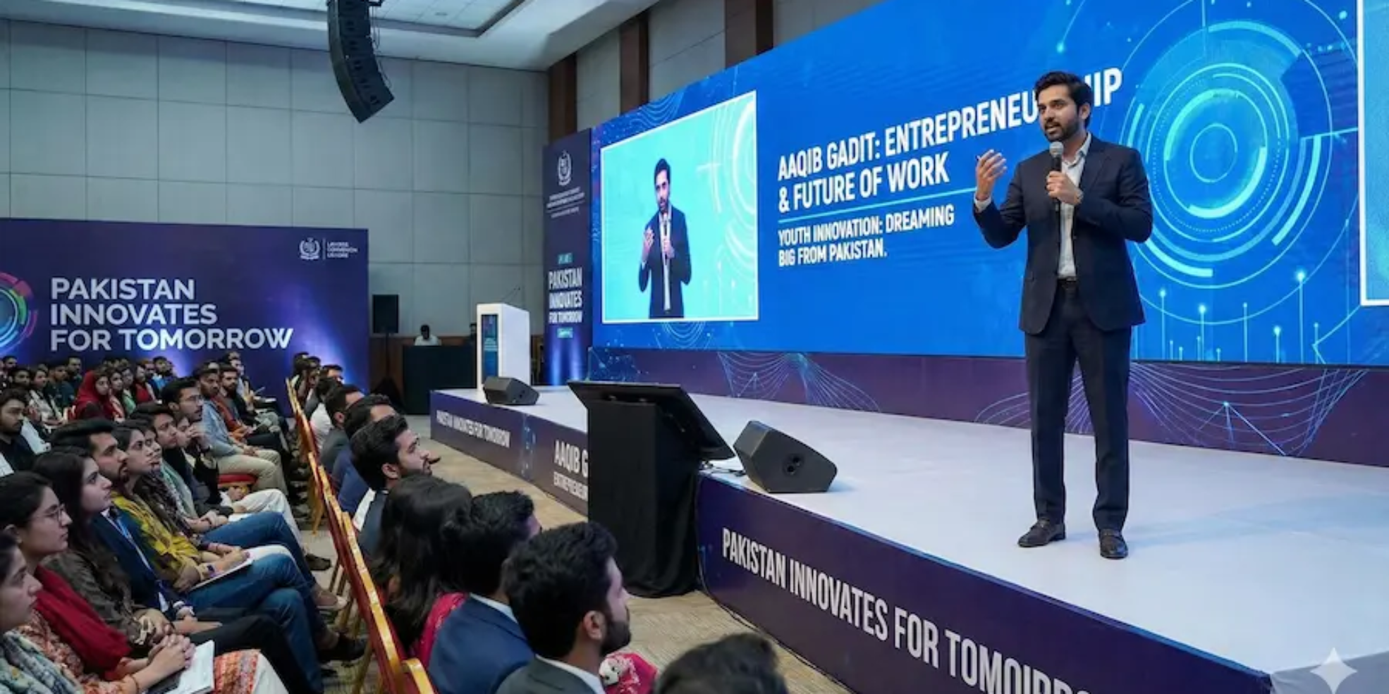 Aaqib Gadit Entrepreneurship Future Of Work Youth Innovation: Dreaming Big from Pakistan