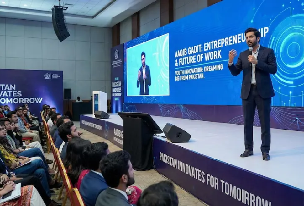 Aaqib Gadit Entrepreneurship Future Of Work Youth Innovation: Dreaming Big from Pakistan