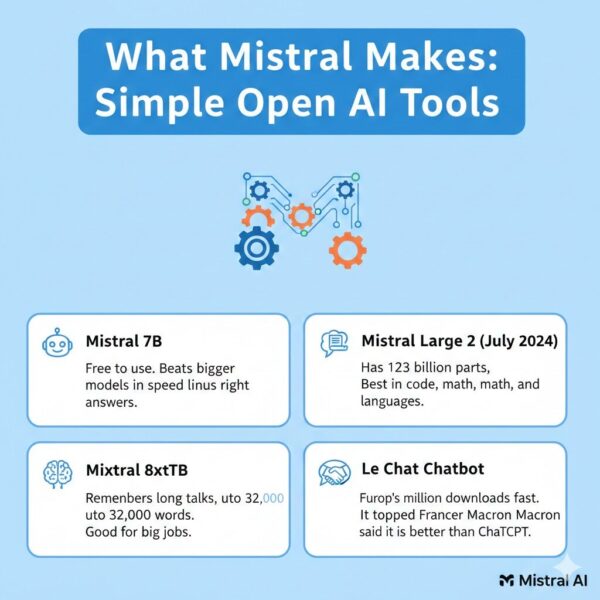 What Mistral Makes: Simple Open AI Tools