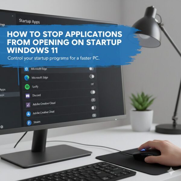 How to Stop Applications from Opening on Startup Windows 11
