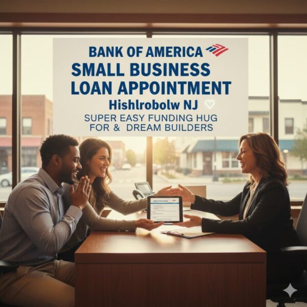 Bank Of America Small Business Loan Appointment Hillsborough NJ: Super Easy Funding Hug for Dream Builders