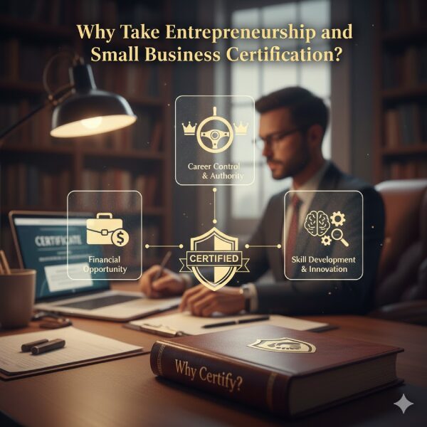 Why Take Entrepreneurship and Small Business Certification?