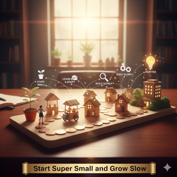 Start Super Small and Grow Slow