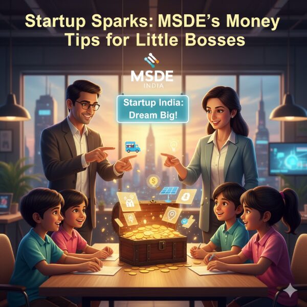 Startup Sparks: MSDE's Money and Tips for Little Bosses