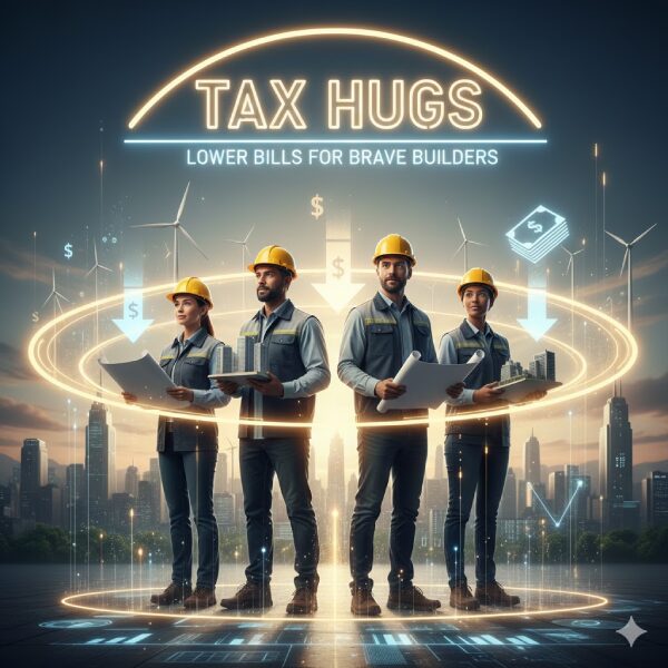 Tax Hugs: Lower Bills for Brave Builders