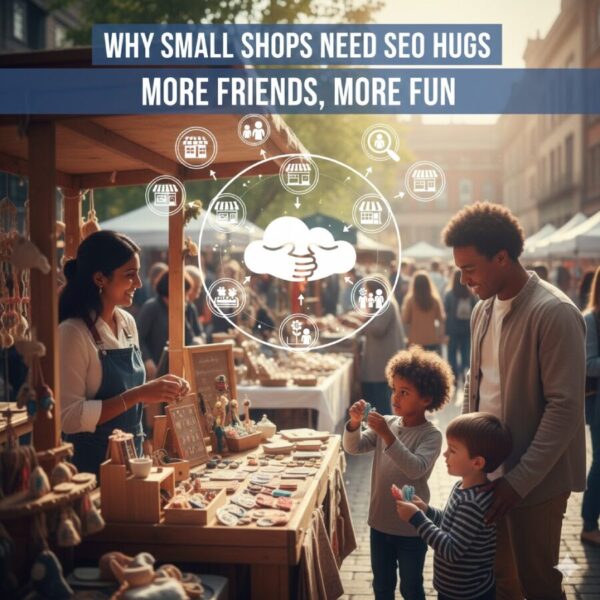 Why Small Shops Need SEO Hugs: More Friends, More Fun