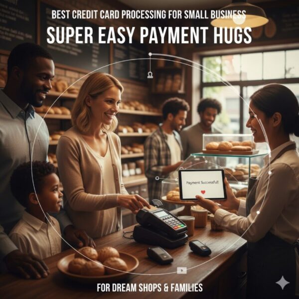 Best Credit Card Processing For Small Business: Super Easy Payment Hugs for Dream Shops & Families