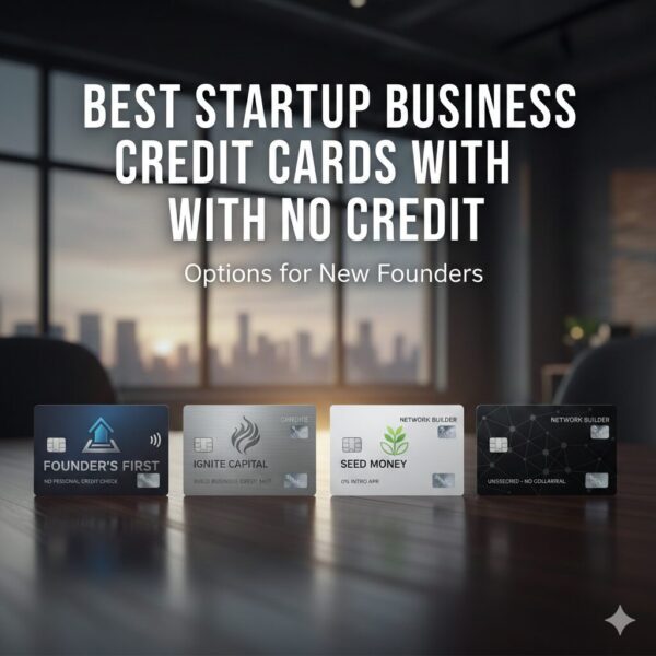 Best Startup Business Credit Cards with No Credit: Options for New Founders