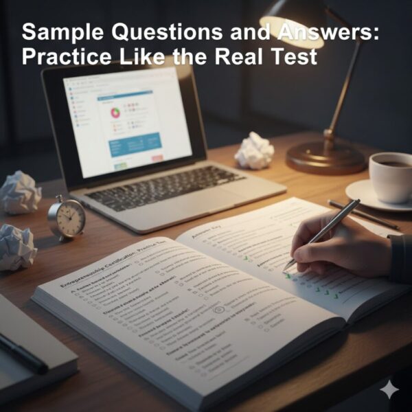 Sample Questions and Answers: Practice Like the Real Test