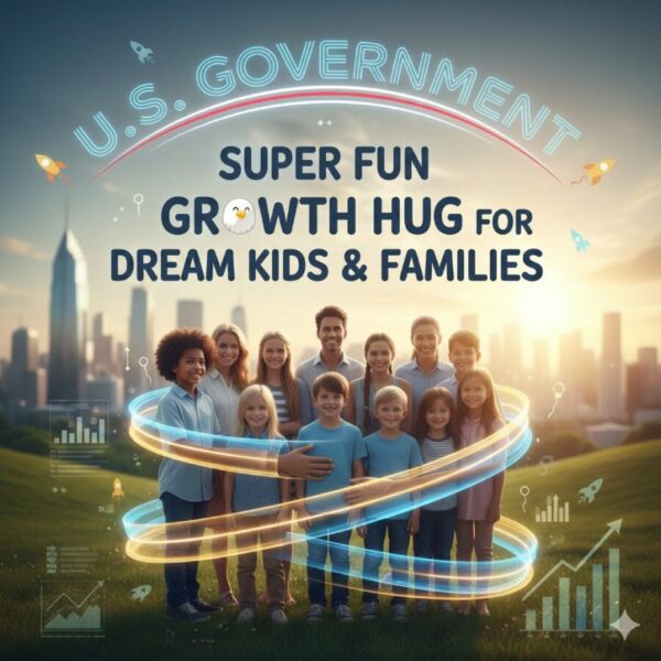 The Us Government Tries To Adopt Policies That Entrepreneurship: Super Fun Growth Hug for Dream Kids & Families