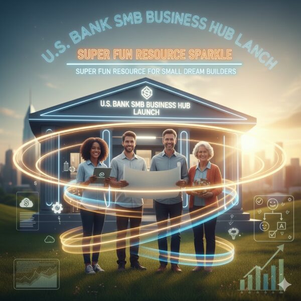 U.S. Bank SMB Business Hub Launch: Super Fun Resource Sparkle for Small Dream Builders