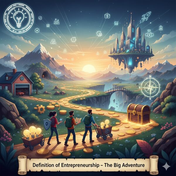 Definition of Entrepreneurship – The Big Adventure