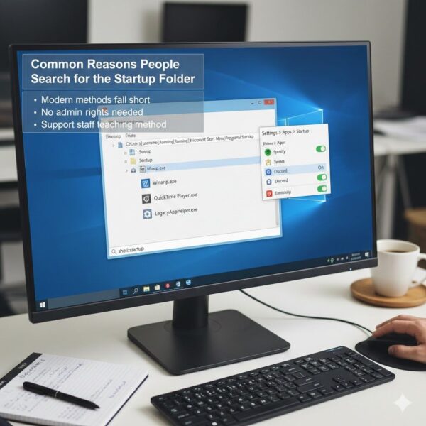 Common Reasons People Search for the Startup Folder
