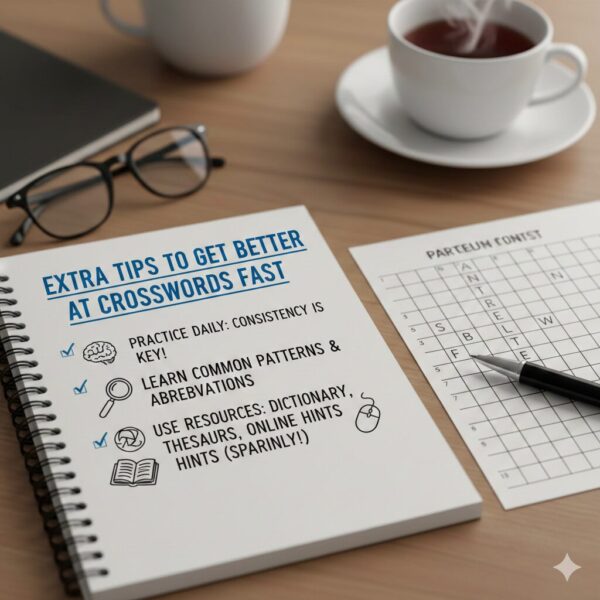 Extra Tips to Get Better at Crosswords Fast