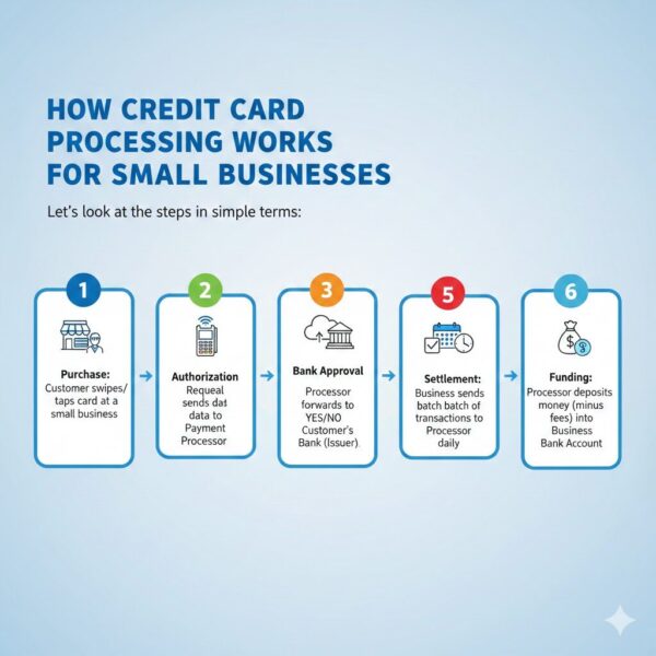 How Credit Card Processing Works for Small Businesses